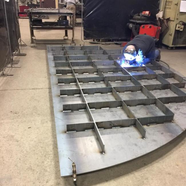 Dependable industrial metal fabrication service by Baseline Custom Fabricating Ltd. in Courtice, ON